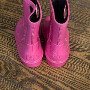 UGG Kids Bright Pink Waterproof Boots
